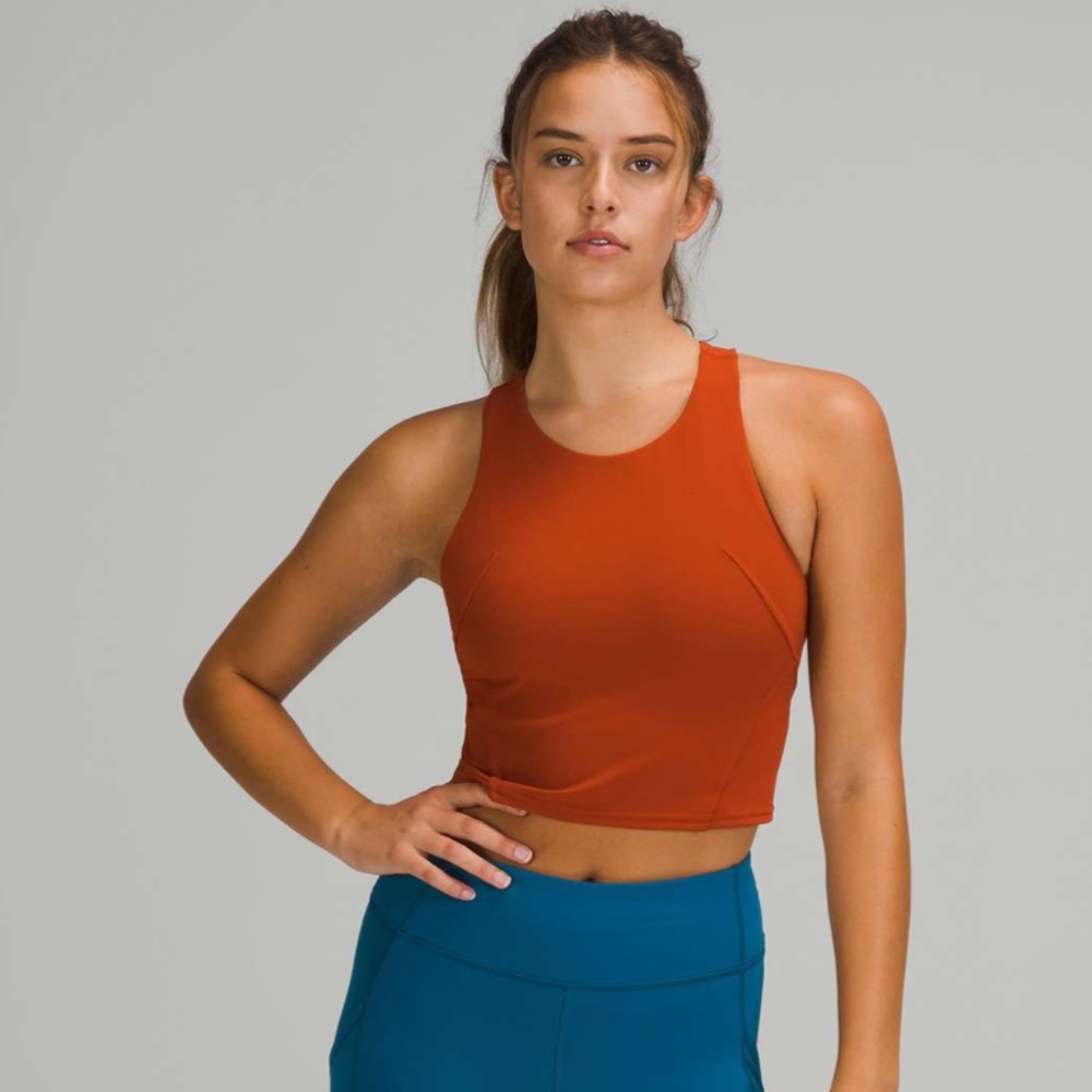 Lululemon Invigorate Training Tank Top (Aztec Brick)